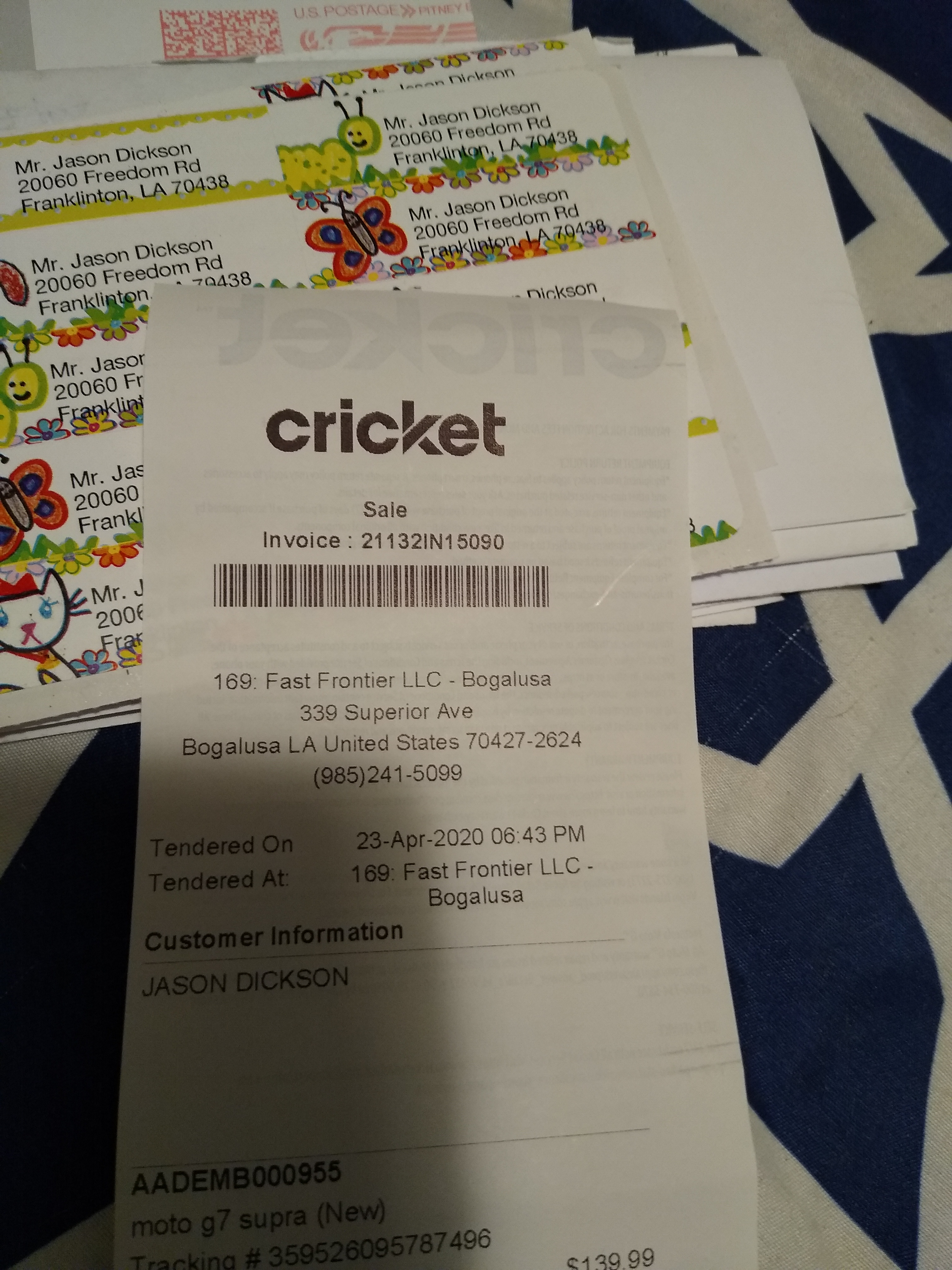 pay cricket bill quick pay
