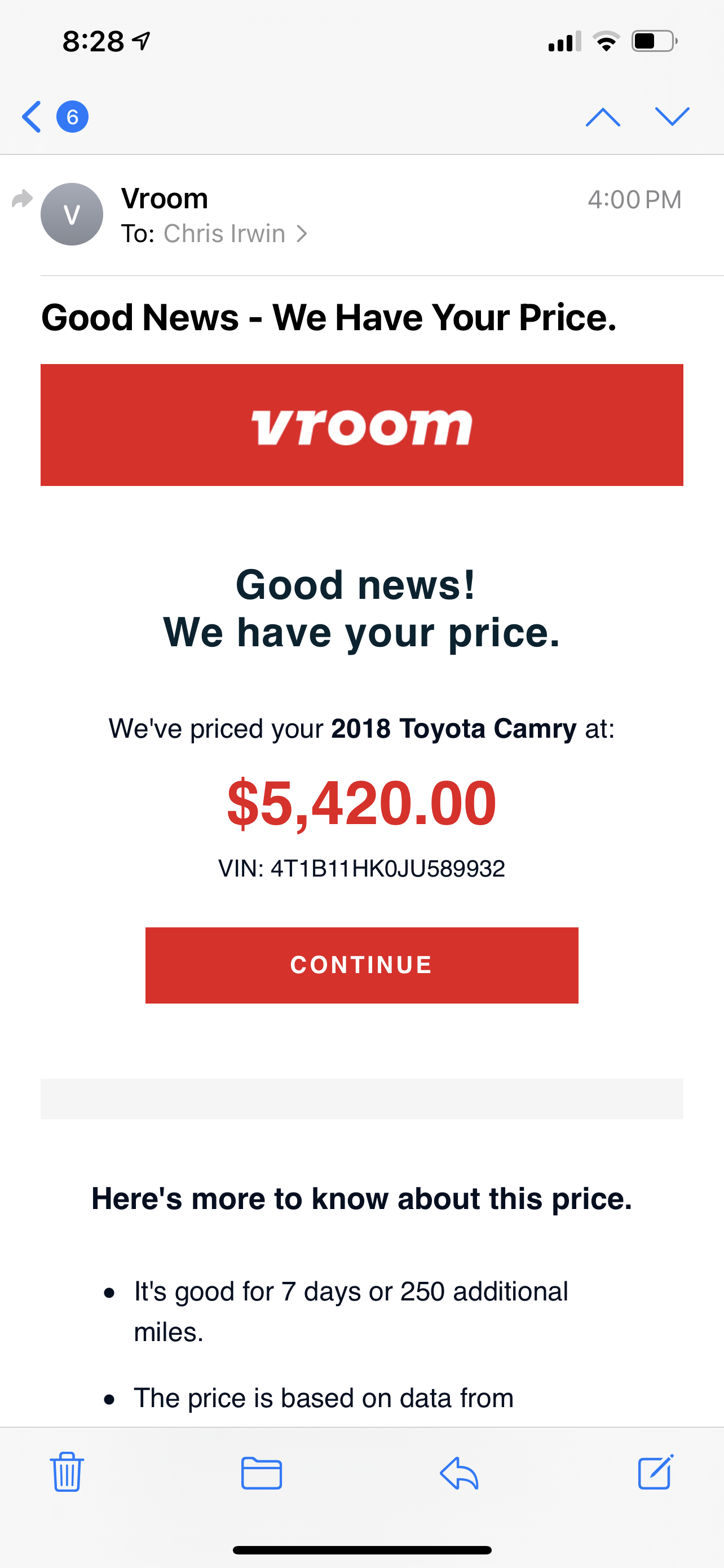 Vroom Reviews 309 Reviews of Sitejabber