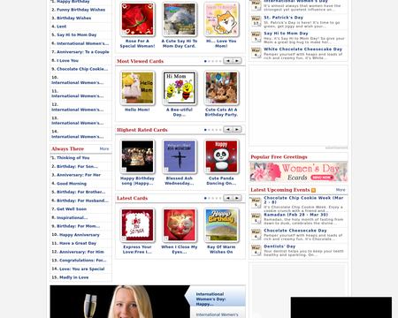 website thubmnail of 123Greetings