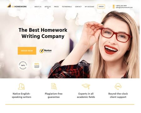 website thubmnail of 123 Homework