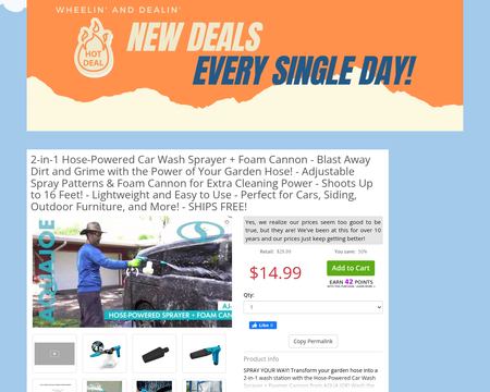 website thubmnail of 13 Deals