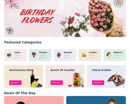 website thubmnail of 1800-Gifts.com