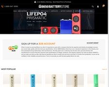 Thumbnail of 18650batterystore.com