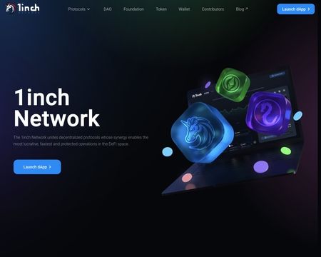 website thubmnail of 1inch