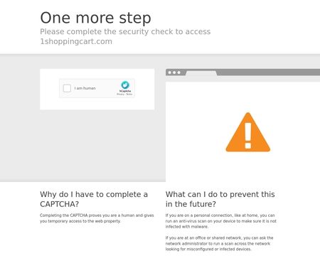 website thubmnail of 1ShoppingCart