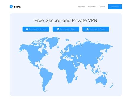 website thubmnail of 1vpn.org
