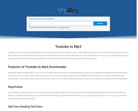 website thubmnail of 1ytdtomp3