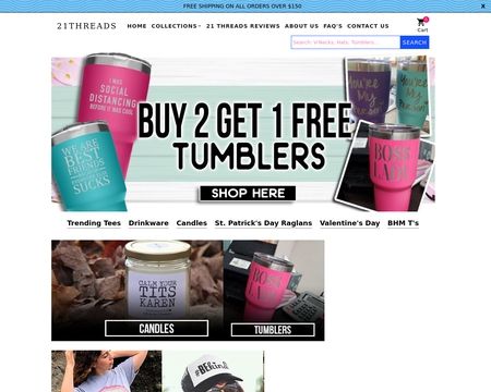 website thubmnail of 21Threads