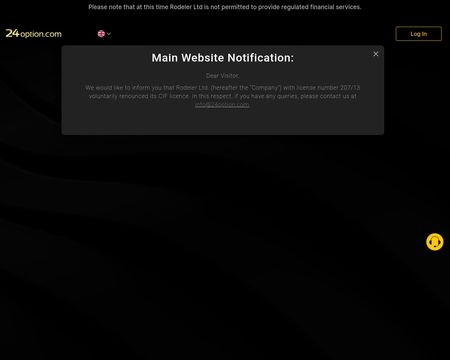 website thubmnail of 24option