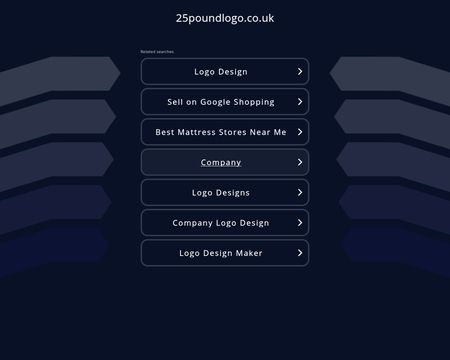 website thubmnail of 25Poundlogo.co.uk