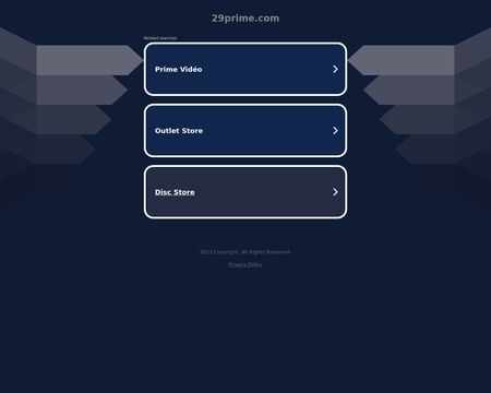 website thubmnail of 29prime