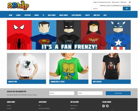 website thubmnail of 2Bhip