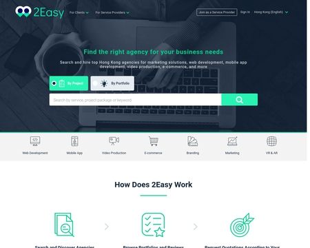 website thubmnail of 2Easy