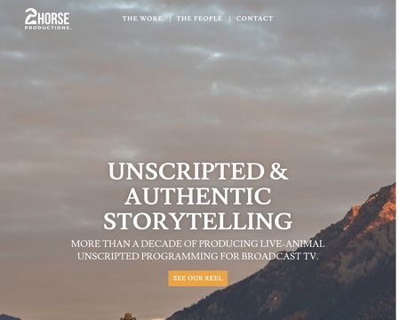website thubmnail of 2horseproductions