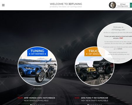 website thubmnail of 3dtuning
