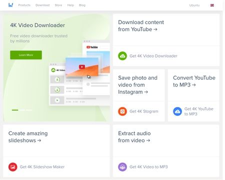 website thubmnail of 4kdownload