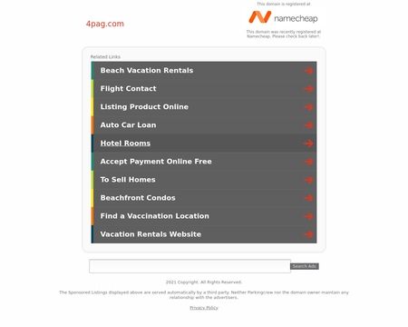 website thubmnail of 4PAG
