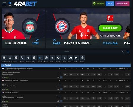 website thubmnail of 4RA BET