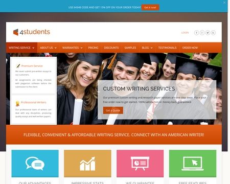 website thubmnail of 4Students