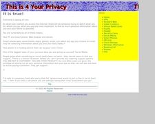 Thumbnail of 4 Your Privacy