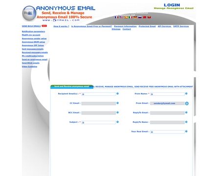 website thubmnail of 5ymail.me
