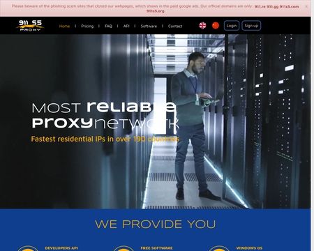 website thubmnail of 911.re