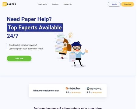 website thubmnail of 999papers
