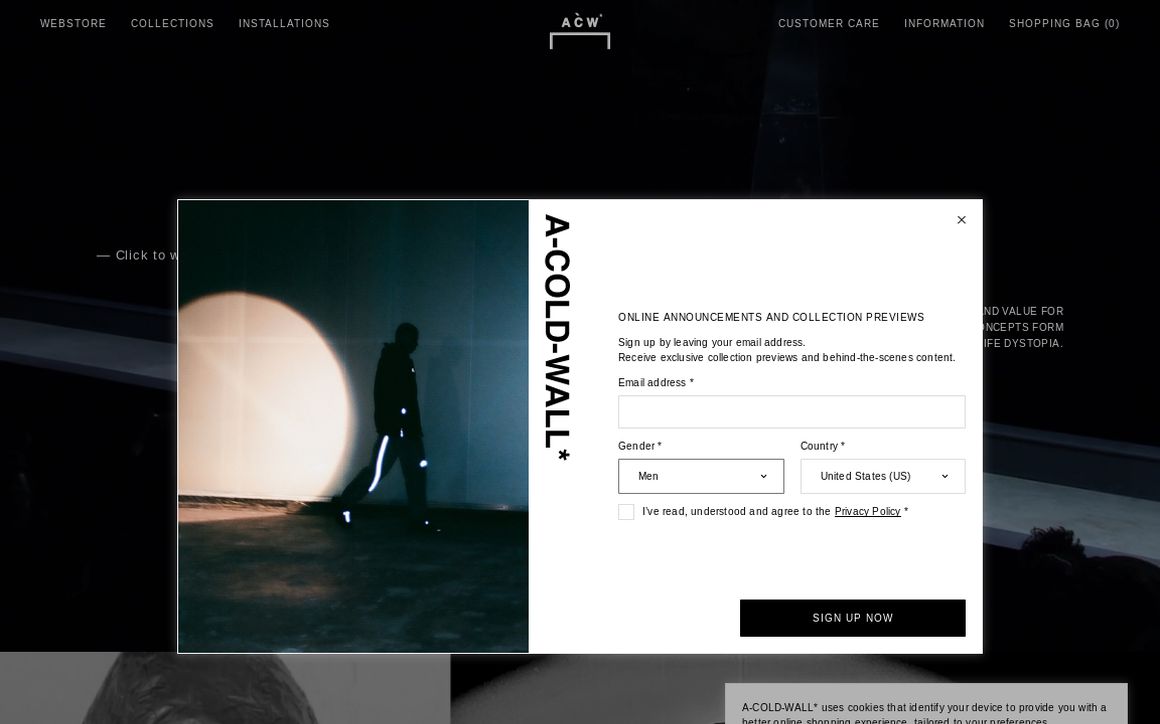 website thubmnail of A-COLD-WALL