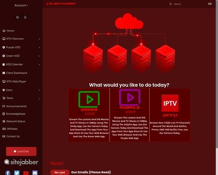 website thubmnail of A Network