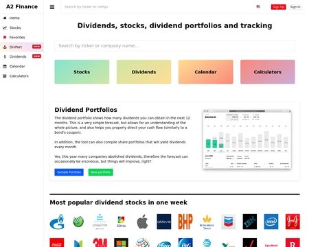 website thubmnail of A2-finance