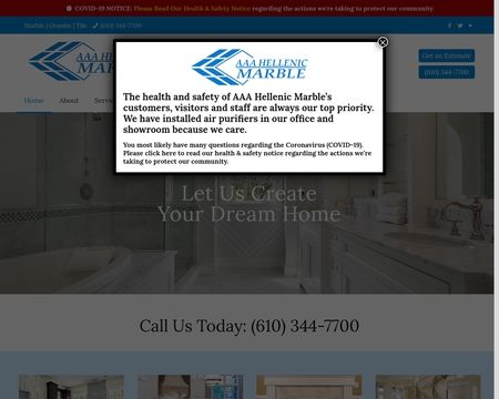 website thubmnail of AAAMarble