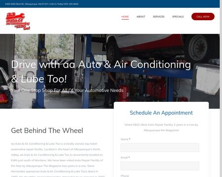 Aa Auto & Air Conditiong & Lube Too!