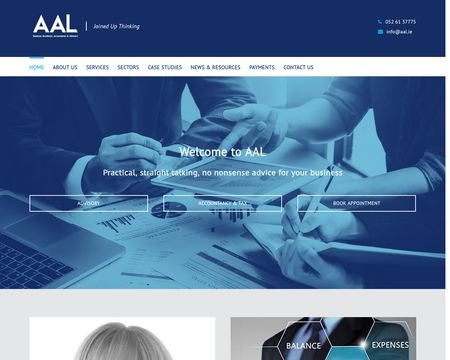 website thubmnail of Aal.ie