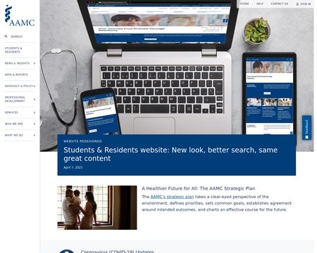 website thubmnail of AAMC