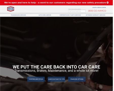 website thubmnail of Aamco
