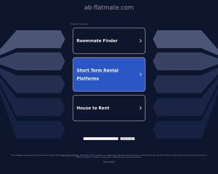 website thubmnail of AB-FlatMate