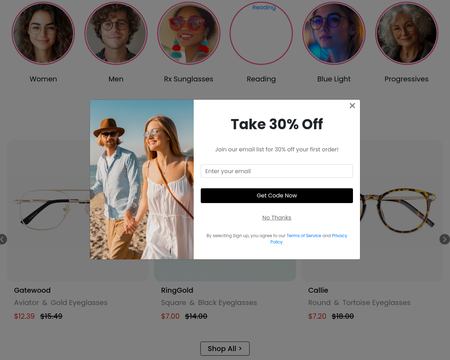 website thubmnail of ABBE Glasses