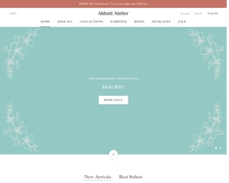 website thubmnail of Abbott Atelier