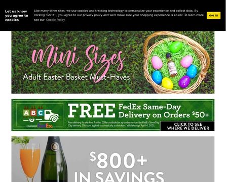 website thubmnail of ABC Fine Wine & Spirits