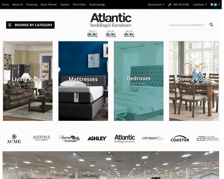 website thubmnail of Atlantic Bedding And Furniture