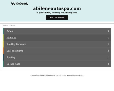 website thubmnail of Abilene Auto Spa