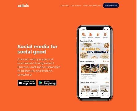 website thubmnail of Abillion