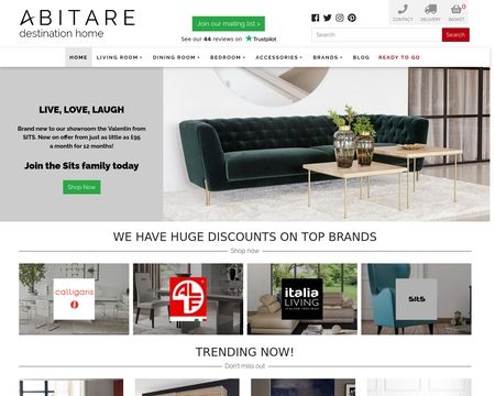 website thubmnail of Abitareuk