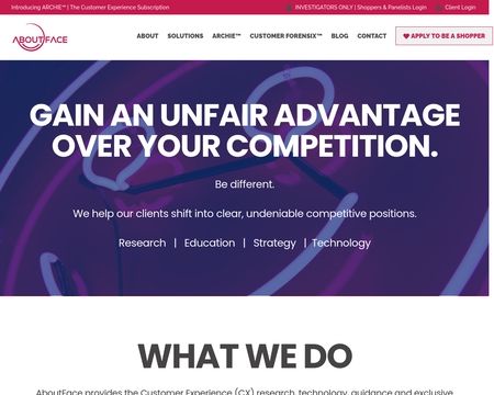 website thubmnail of AboutFace