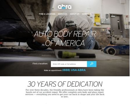 website thubmnail of Abra Auto Body & Glass