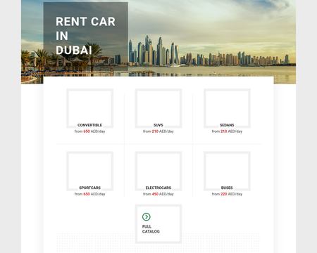 website thubmnail of Rent Car Dubai