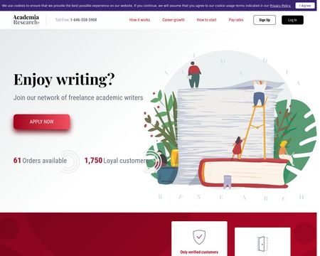 website thubmnail of Academia Research