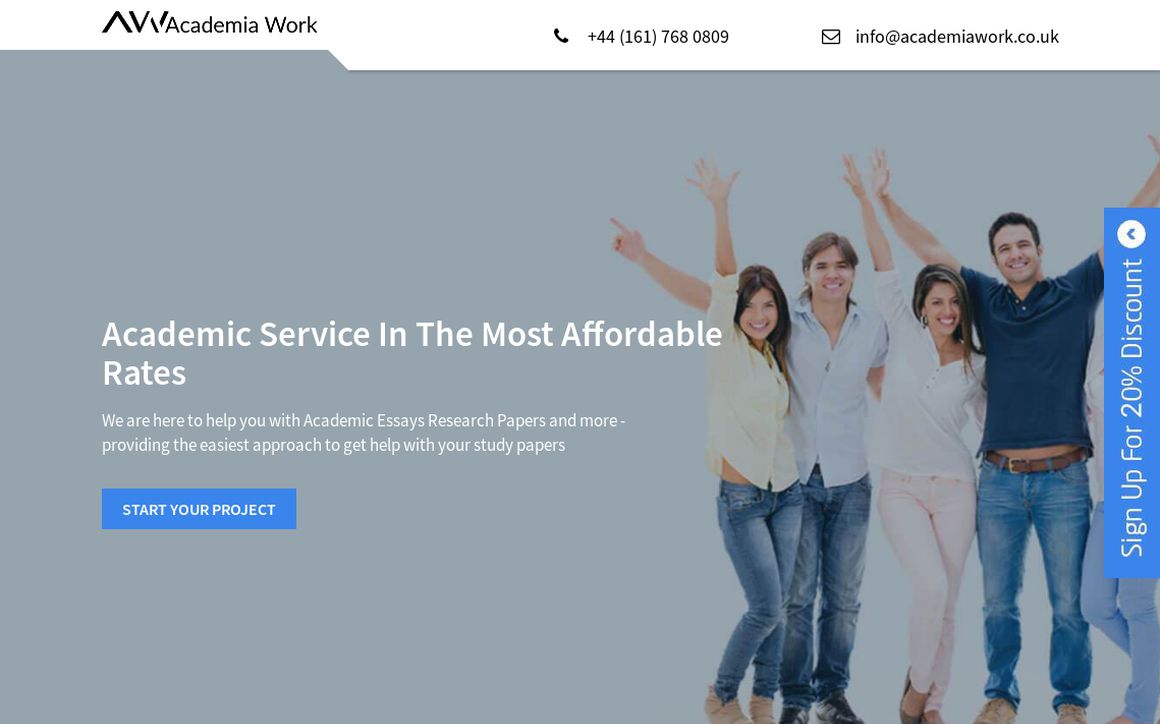 website thubmnail of Academiawork.co.uk