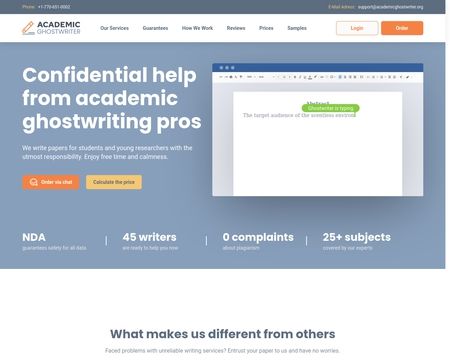 Academic Ghostwriter