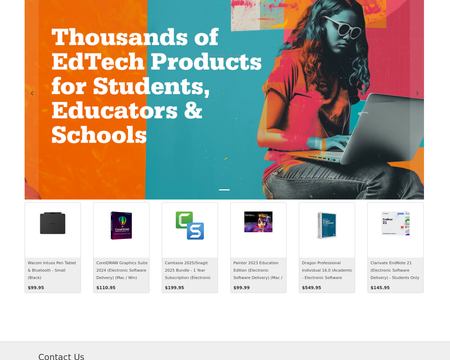 website thubmnail of Academic Superstore